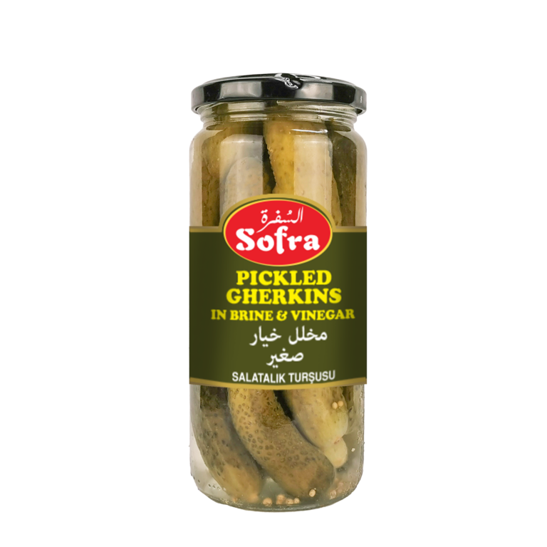 Sofra Pickled Gherkins 6 X 480g