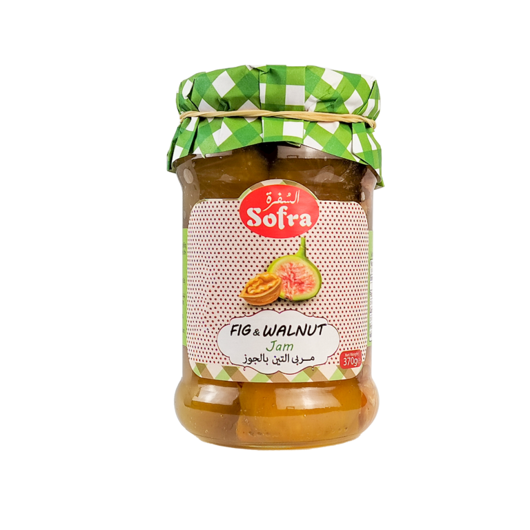 Sofra Fig &amp; Walnut Jam 12 X 370g