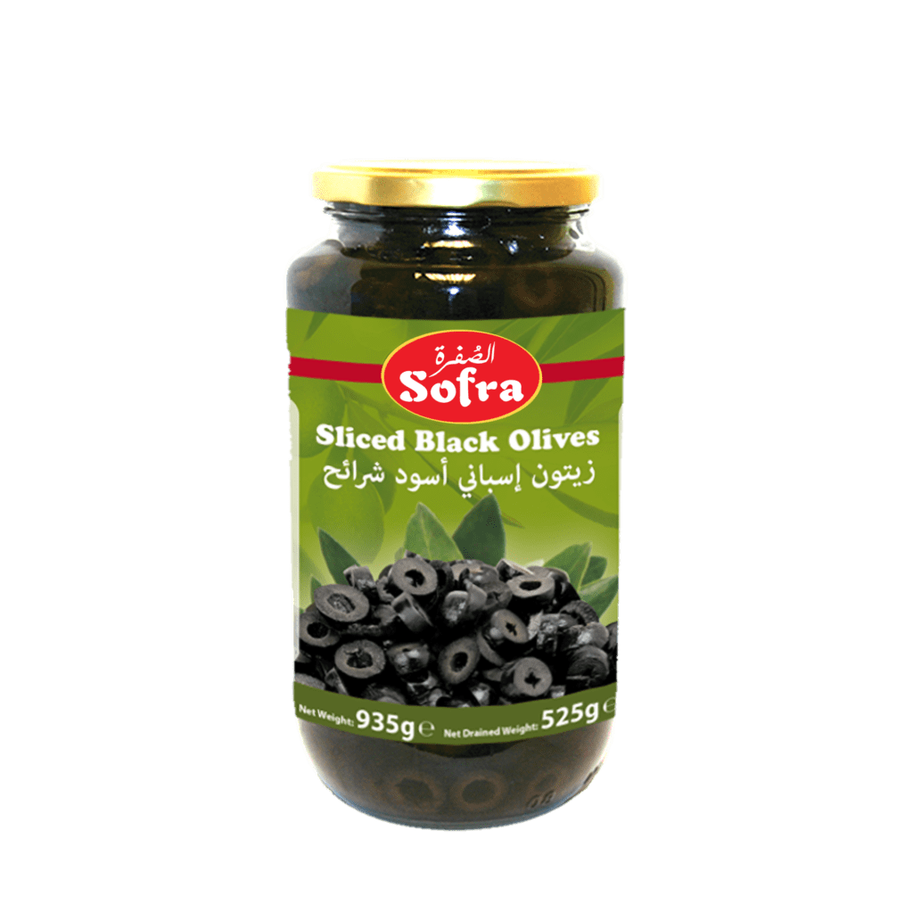 Sofra Sliced Black Olives 6 X 935g