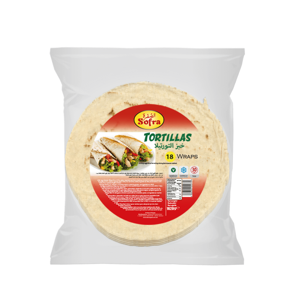 Sofra Tortilla 6X(18X30cm) 1620g